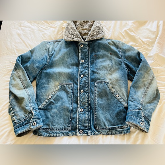 Diesel Sherpa lined denim jacket - Picture 3 of 16